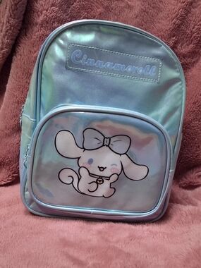 Cinnamoroll Iridescent Mini Backpack - Light Blue